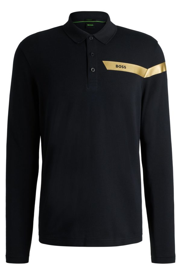 Hugo Boss Polo Actif en coton mélangé avec gestion de l’humidité