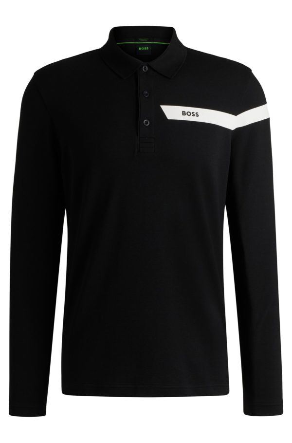 Hugo Boss Polo Actif en coton mélangé avec gestion de l’humidité