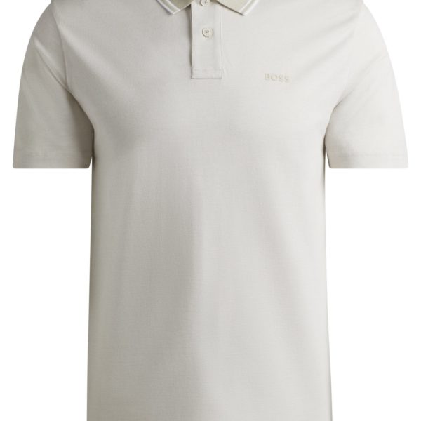 Hugo Boss Polo Relaxed en piqué de coton Oxford