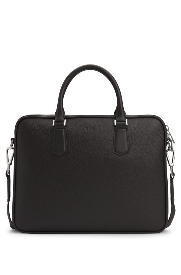 Hugo Boss Porte-documents en cuir italien avec finitions emblématiques