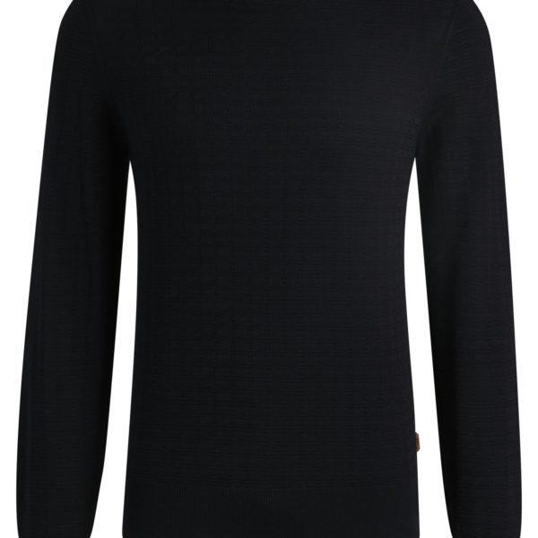 Pull Regular en maille de soie structurée – Hugo Boss