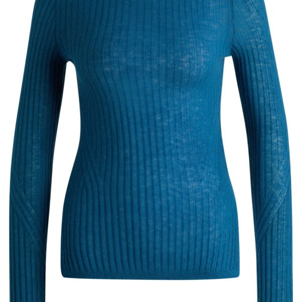 Hugo Boss Pull Slim en laine mélangée