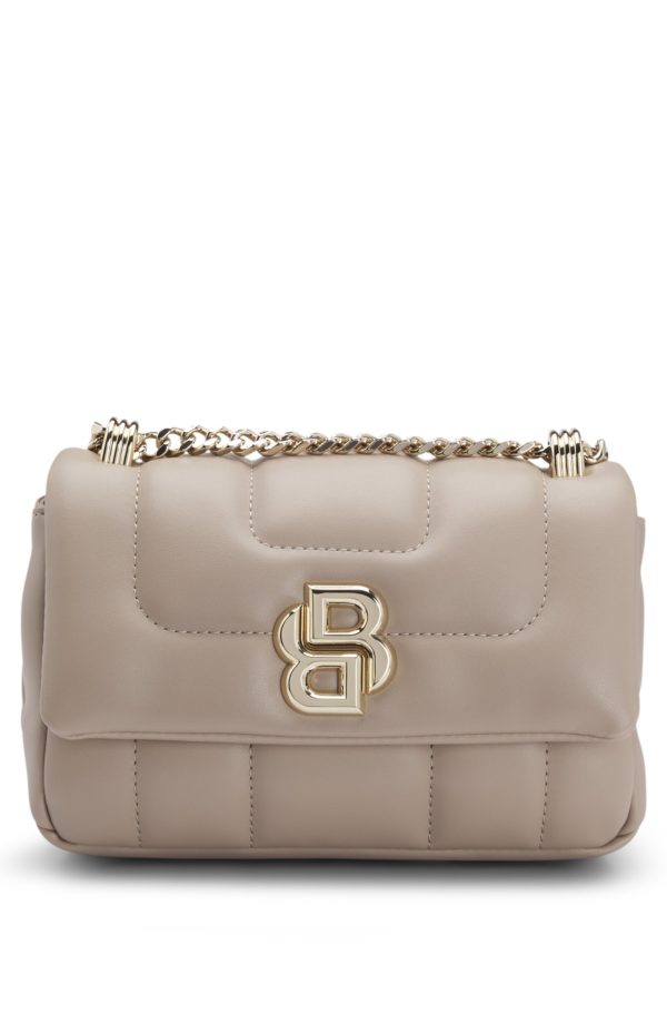 Hugo Boss Sac à bandoulière matelassé avec finition à monogramme Double B