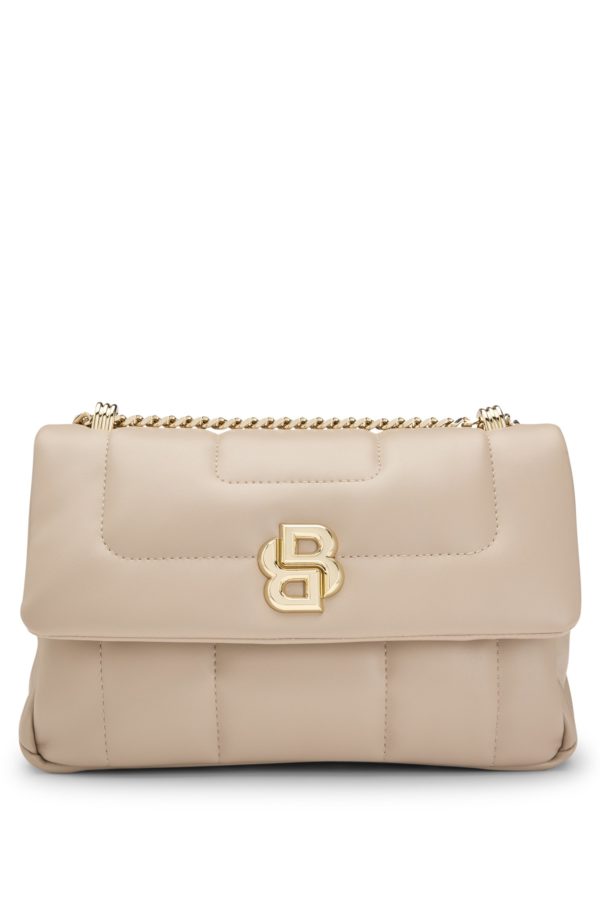 Hugo Boss Sac à bandoulière matelassé avec garniture à monogramme Double B