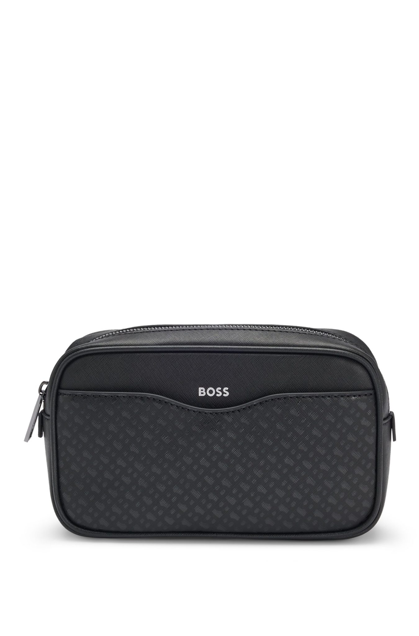 Hugo Boss Sac ceinture structuré à motif monogramme
