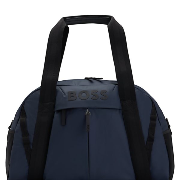 Sac de voyage en similicuir orné de logos – Hugo Boss