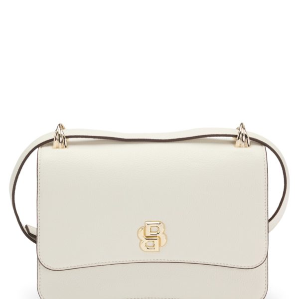 Sac porté croisé grainé à monogramme Double B – Hugo Boss