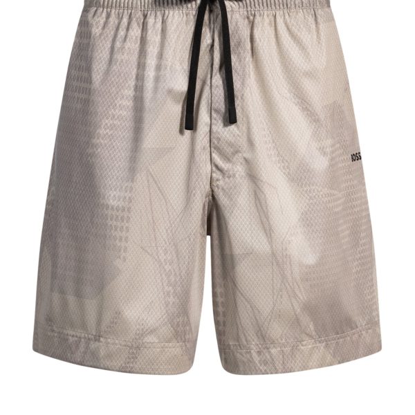 Hugo Boss Short Active en mesh laminé à imprimé intégral