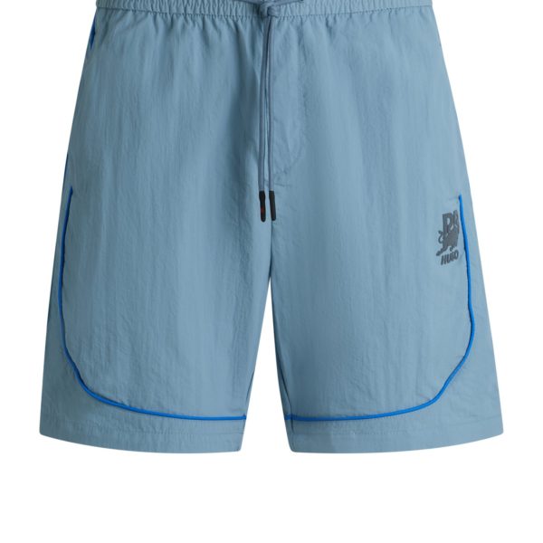 Hugo Boss Short HUGO x RB avec cordon de serrage et détails passepoilés
