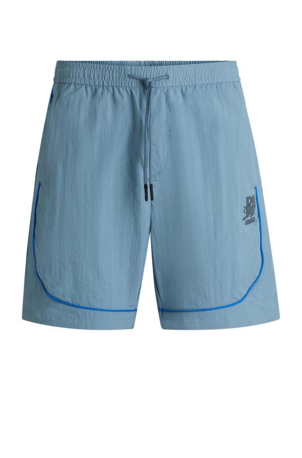 Hugo Boss Short HUGO x RB avec cordon de serrage et détails passepoilés