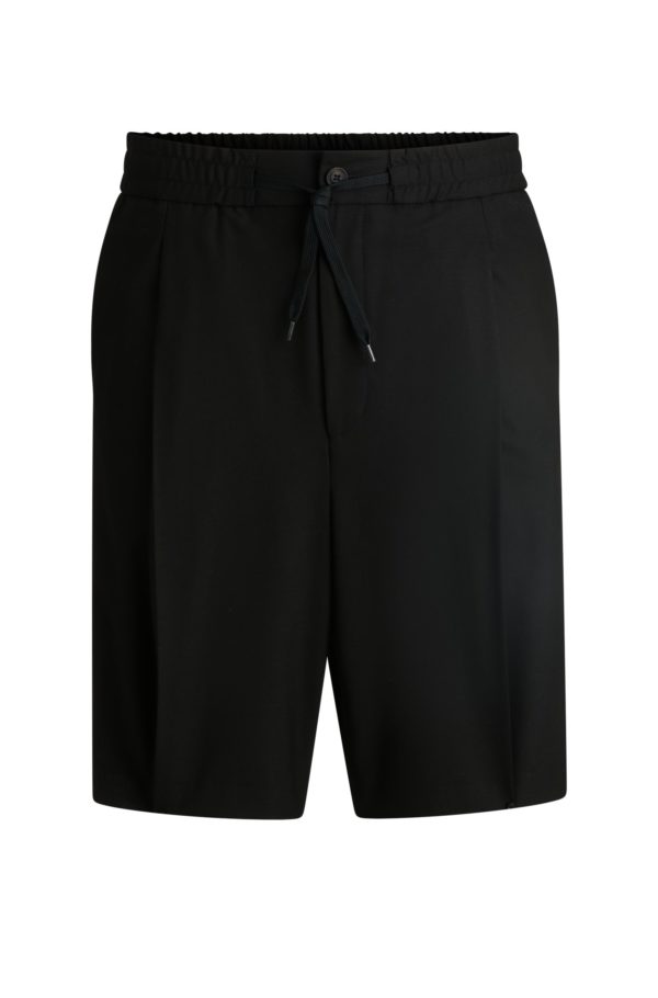 Hugo Boss Short Modern en laine mélangée stretch