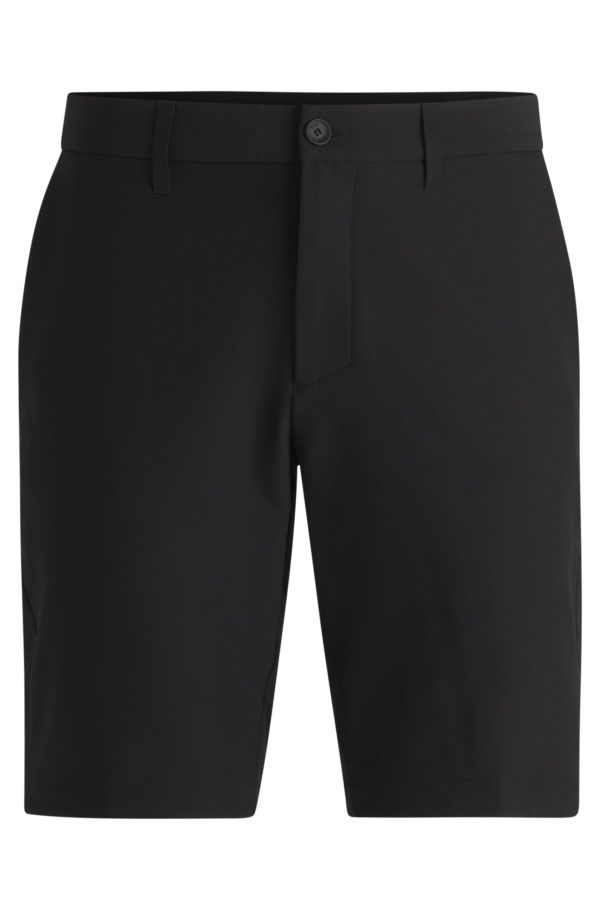 Hugo Boss Short Slim en tissu stretch déperlant