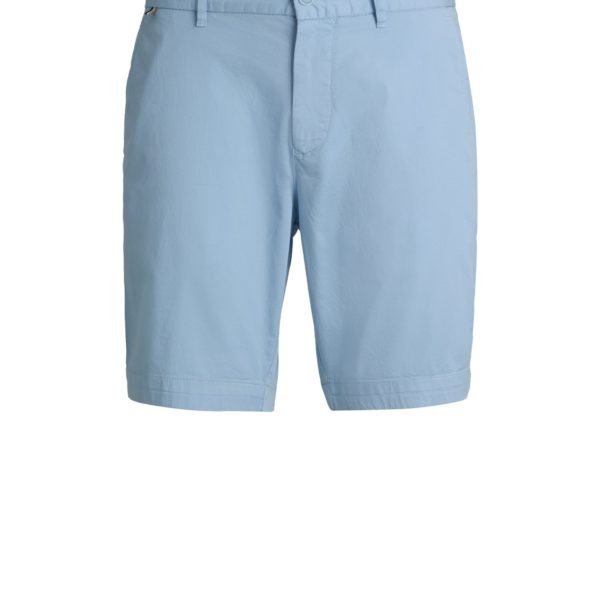 Hugo Boss Short Slim en twill de coton stretch