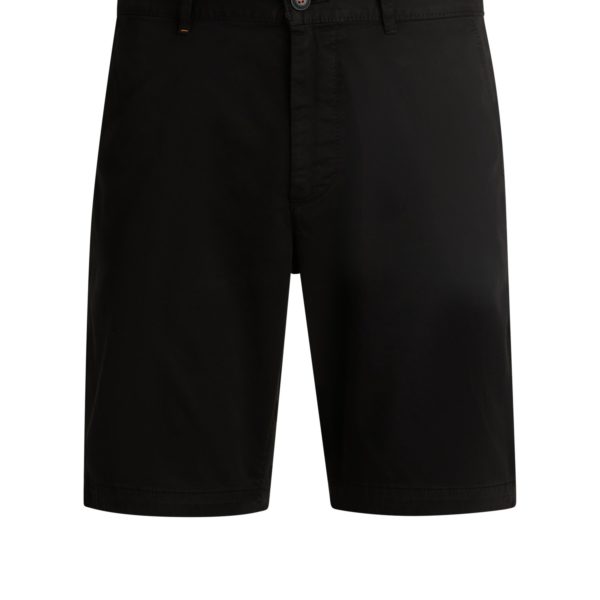 Hugo Boss Short Slim en twill de coton stretch