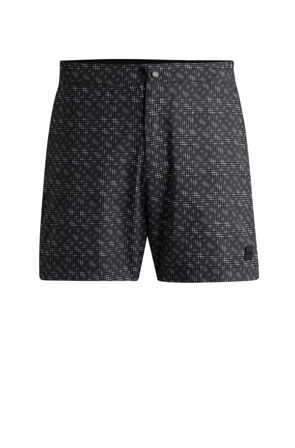 Hugo Boss Short de bain à séchage rapide avec imprimé monogramme