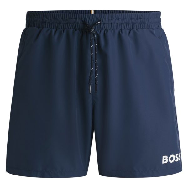 Short de bain en tissu à séchage rapide avec détails contrastants – Hugo Boss