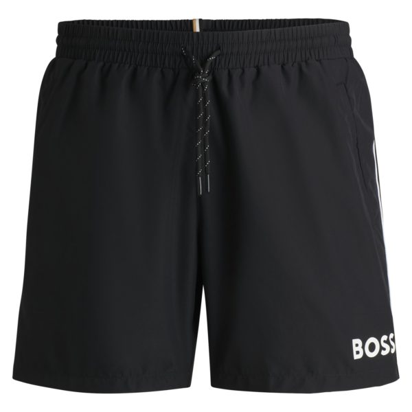 Short de bain en tissu à séchage rapide avec détails contrastants – Hugo Boss