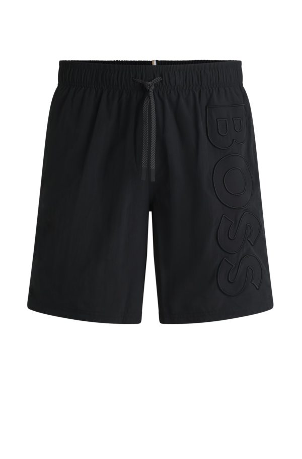 Hugo Boss Short de bain entièrement doublé avec logo brodé en 3D