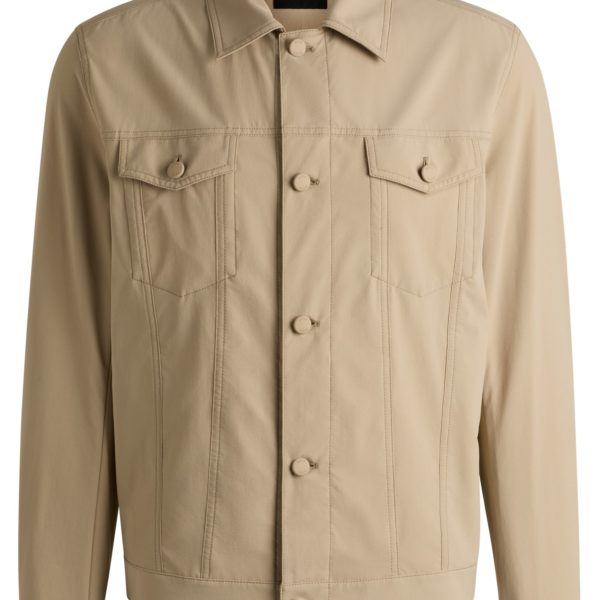 Surchemise Relaxed en tissu stretch lavable – Hugo Boss