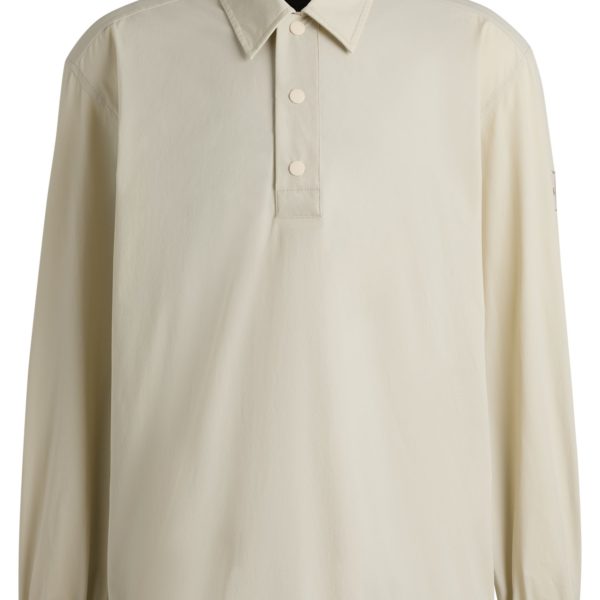 Hugo Boss Surchemise oversize en tissu stretch déperlant