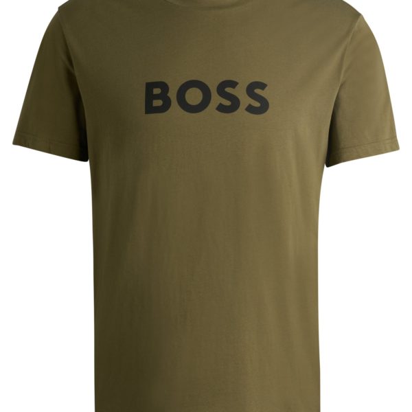 Hugo Boss T-shirt Regular en jersey de coton avec protection anti-UV SPF 50+