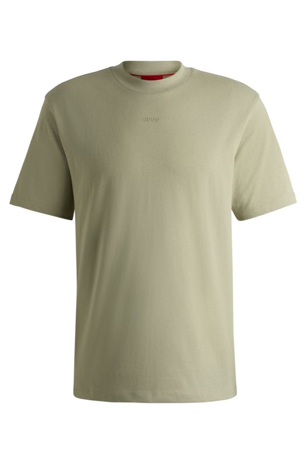 Hugo Boss T-shirt décontracté en coton à logo imprimé