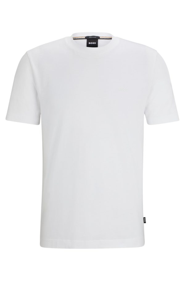 Hugo Boss T-shirt en jersey de coton avec détail logoté