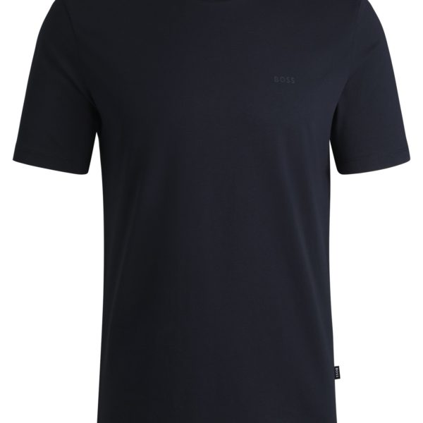Hugo Boss T-shirt en jersey de coton avec détail logoté