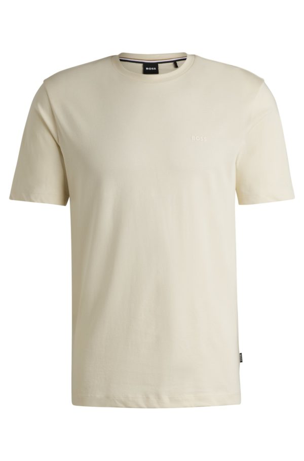 Hugo Boss T-shirt en jersey de coton avec détail logoté