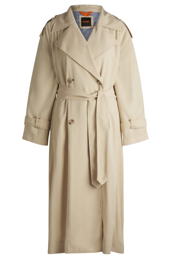 Hugo Boss Trench Loose avec ceinture