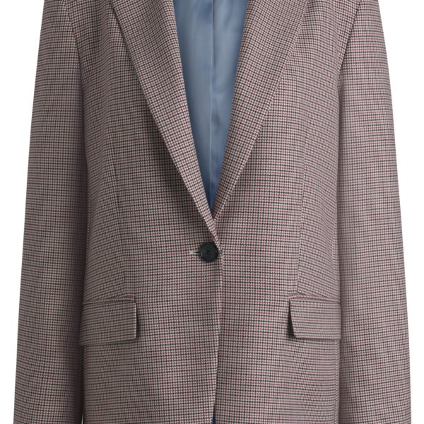 Hugo Boss Veste Relaxed en tissu stretch à micro motif