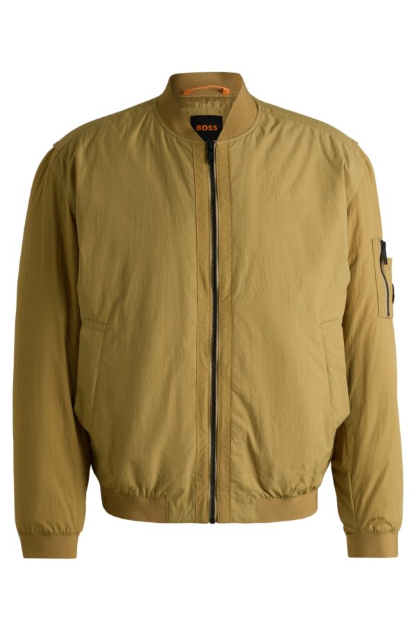 Hugo Boss Veste déperlante avec badge logoté