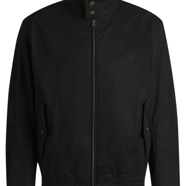 Hugo Boss Veste en coton mélangé avec monogramme Double B