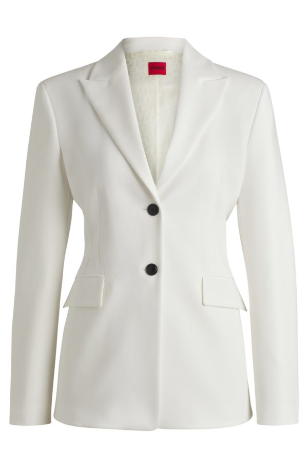 Hugo Boss Veste slim à boutons contrastants
