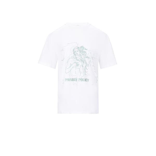 T-shirt Aphrodite Line Art en coton – Private Policy