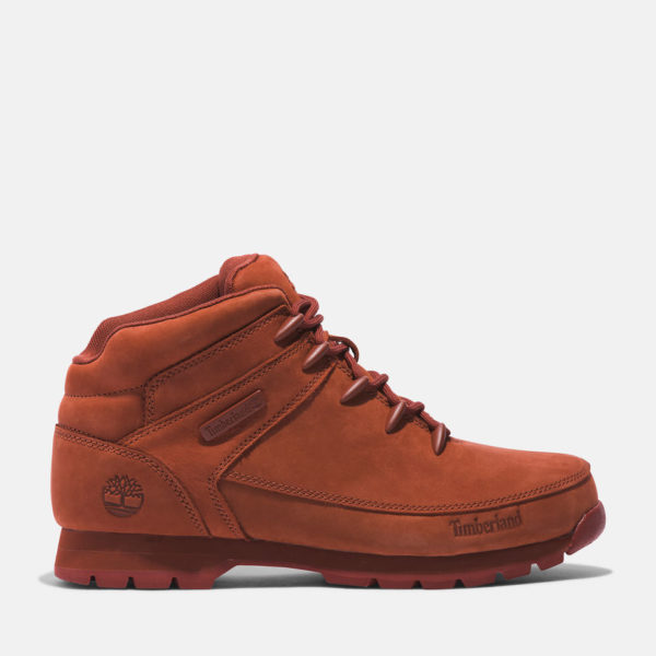 Timberland Bottine De Randonnée Euro Sprint Pour Homme En Rouge Rouge