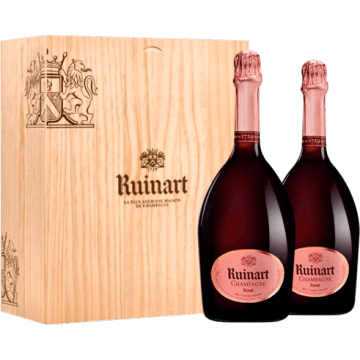 Champagne Ruinart - Brut Rosé - Coffret Duo