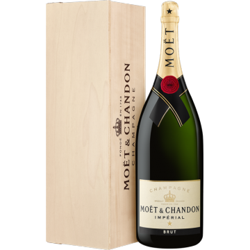 Mathusalem - Champagne Moët & Chandon - Brut Impérial - Caisse Bois