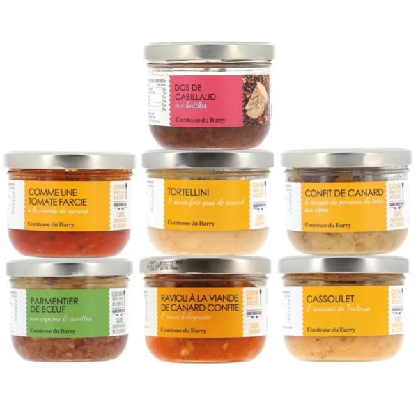 La semaine gourmande – 7 plats cuisinés pour 1 personne-Comtesse du Barry