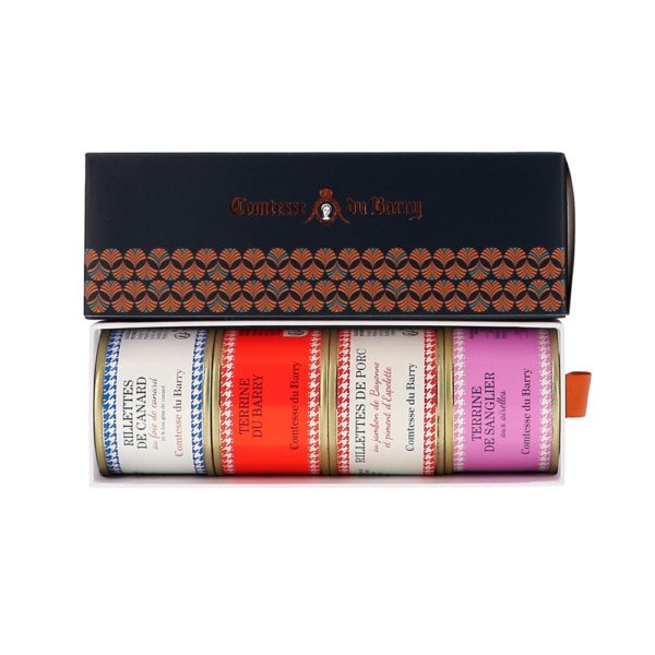 N°8 - 4 Terrines et rillettes 70g-Comtesse du Barry
