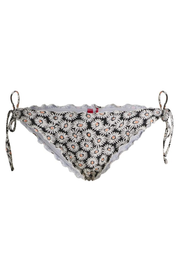 Hugo Boss Bas de bikini avec liens à nouer sur les côtés et volants