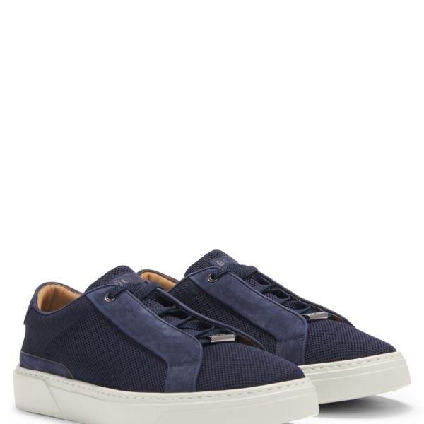 Hugo Boss Baskets basses Gary avec tige en maille respirante