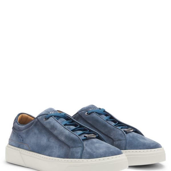 Hugo Boss Baskets basses Gary en cuir suédé