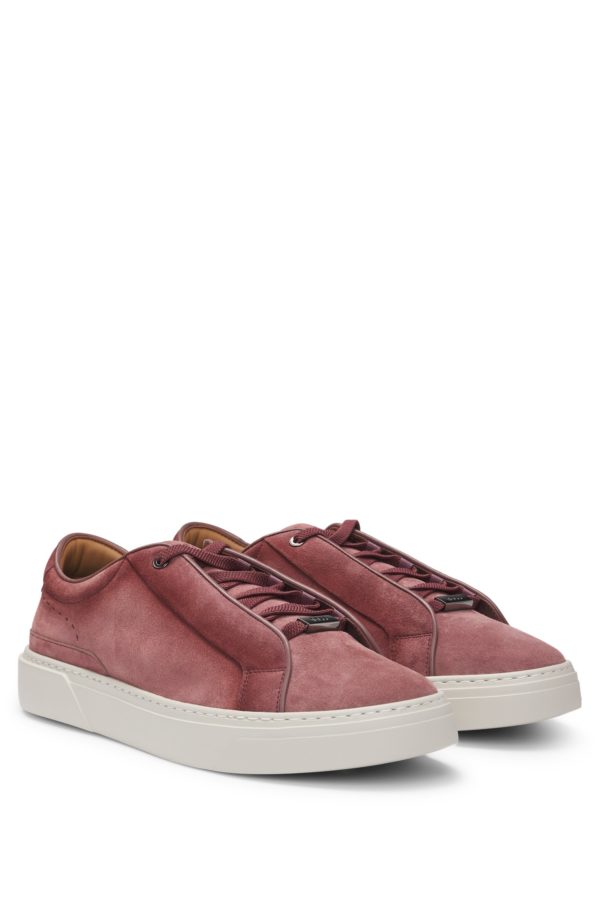 Hugo Boss Baskets basses Gary en cuir suédé