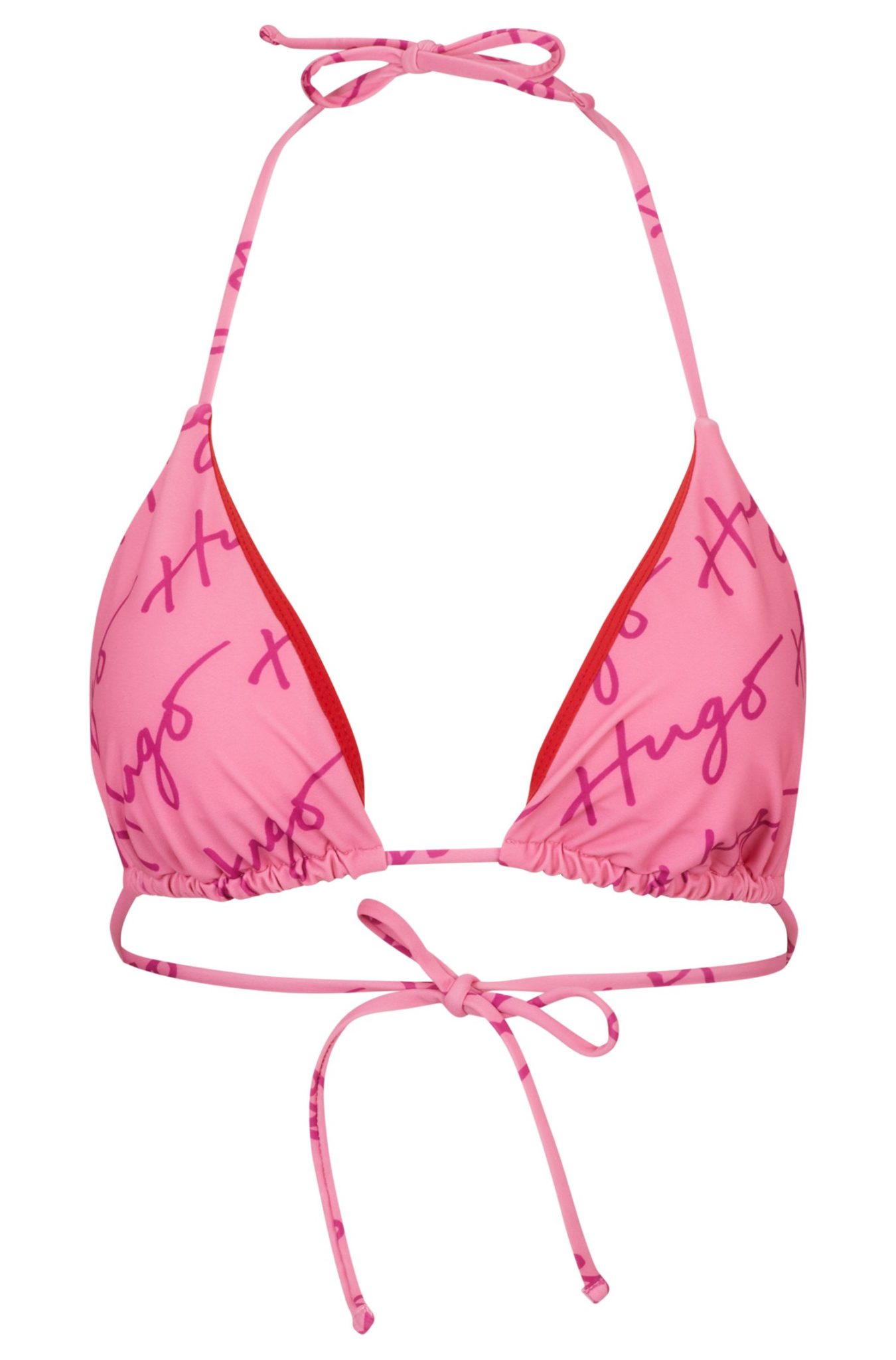 Hugo Boss Bikini triangle à séchage rapide avec logos manuscrits