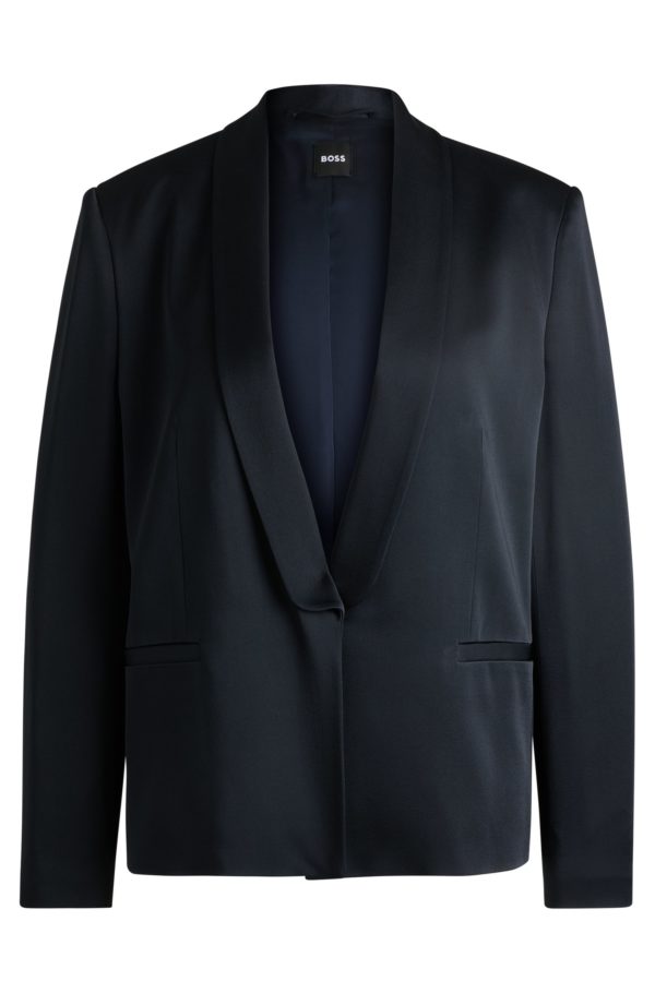 Hugo Boss Blazer Relaxed à revers châle