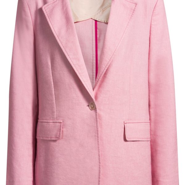 Hugo Boss Blazer droit à revers crantés