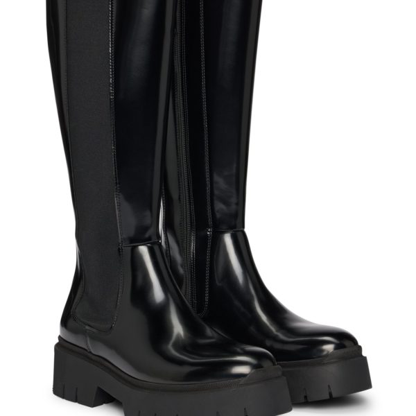 Hugo Boss Bottines en similicuir