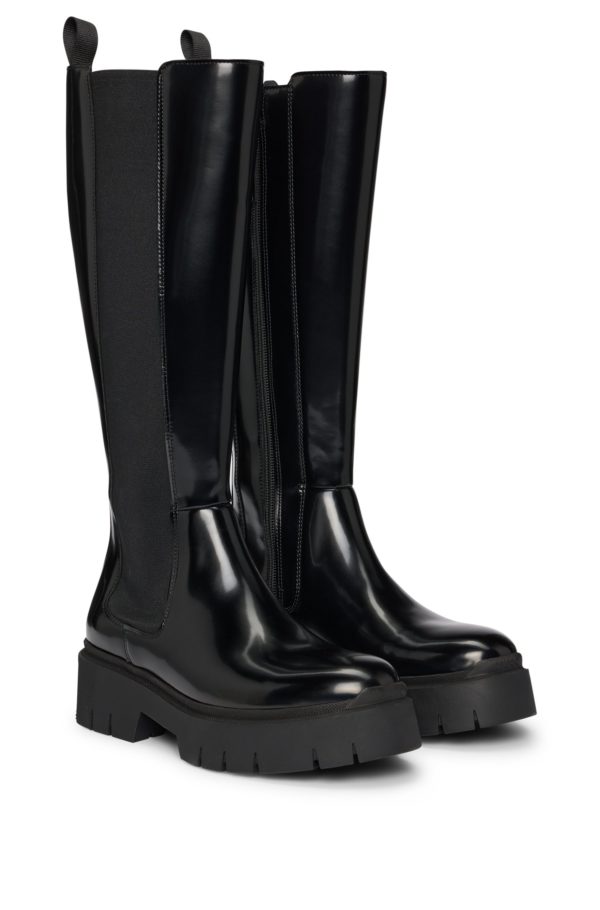Hugo Boss Bottines en similicuir