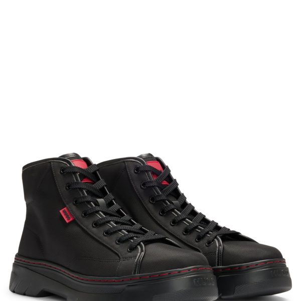 Bottines montantes structurées avec semelle extérieure en EVA – Hugo Boss